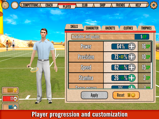 Tennis Game in Roaring ’20s iPad app afbeelding 3