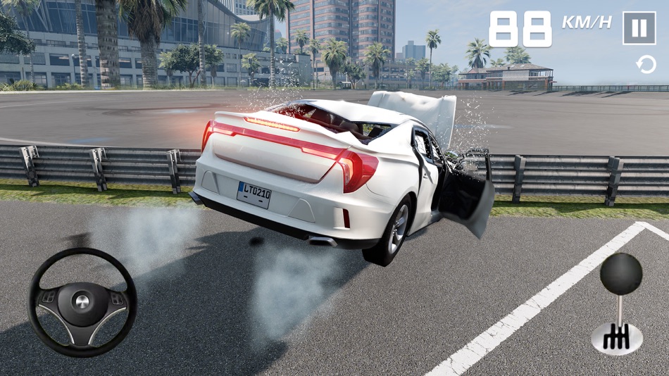 #5. Mega Car Crash Simulator (iOS) By: Zego Global Pte Ltd