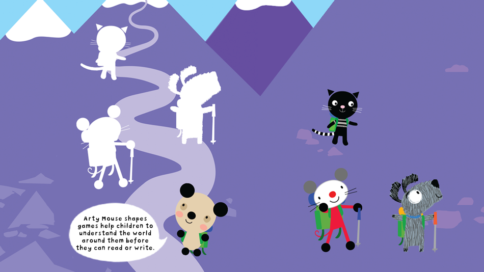 #4. Arty Mouse Shapes (iOS) 由: Tap Tap Tales, SL