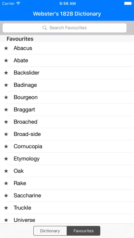Webster's 1828 Dictionary USA screenshot 3 of 8
