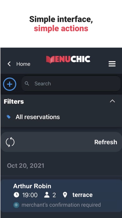 MenuChic Manager screenshot-4