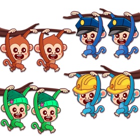 Monkey Sort: Color Puzzle Game
