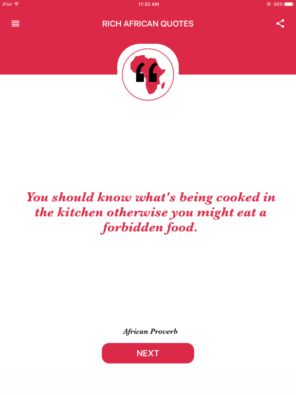 Screenshot #5 pour Rich African Quotes
