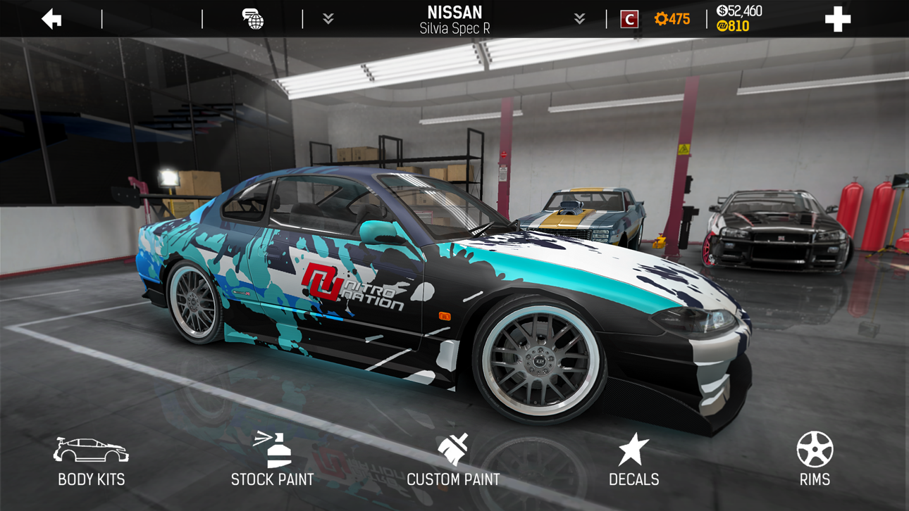 Nitro Nation Drag & Drift Hack screenshot 2 - iOS game interface
