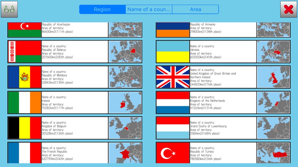 #3. World flags Drill Ext (iOS) 由: ryo itou