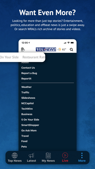 WRAL News Mobile Screenshot