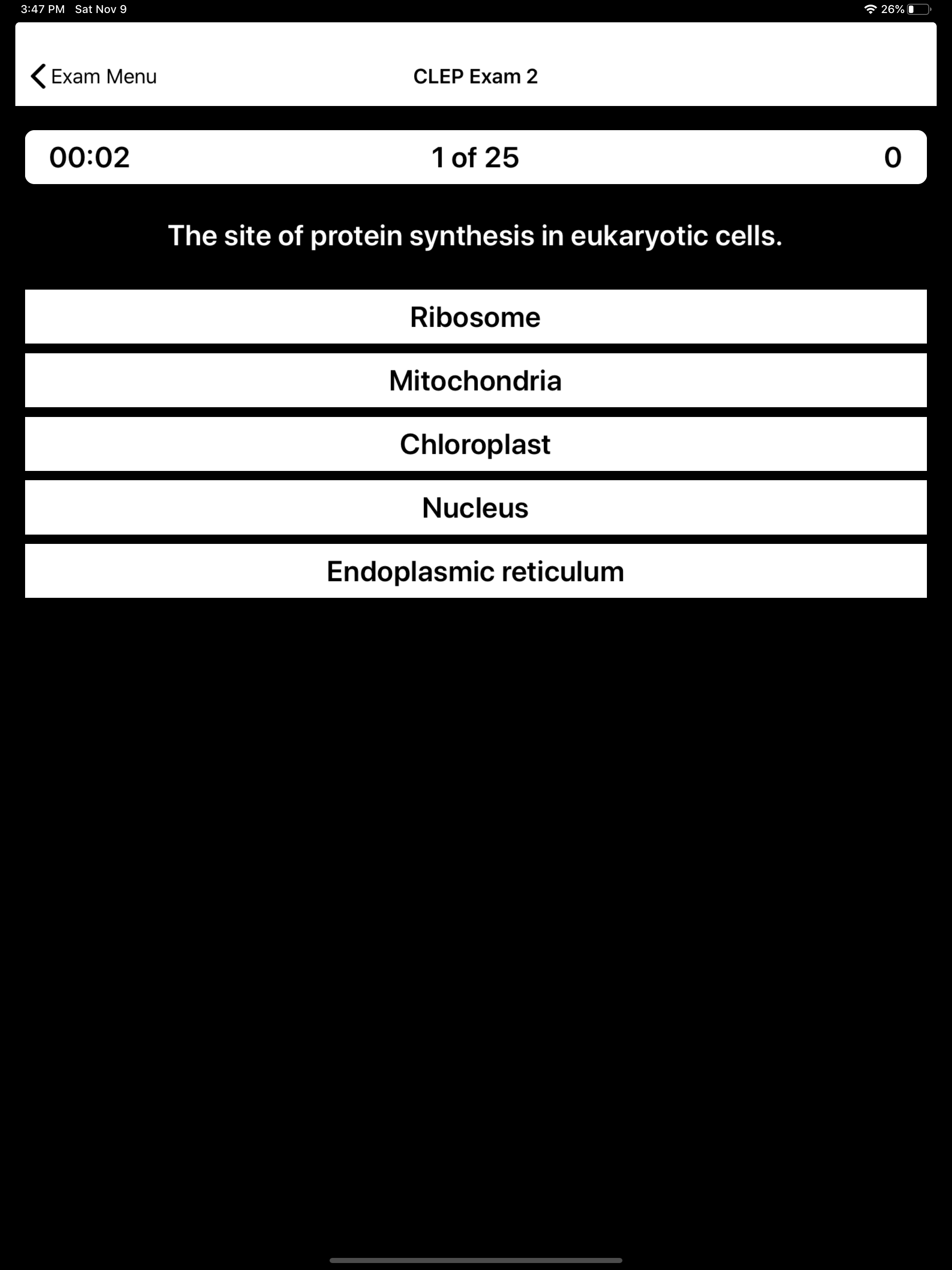 CLEP Biology Prep 2025-2026 screenshot 12