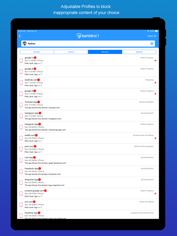 Screenshot #6 pour SaferNet VPN