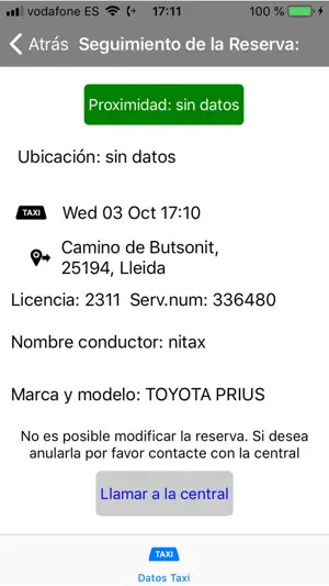 LOTEUTAXI Lleida screenshot 4