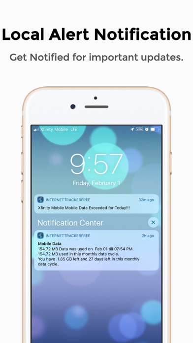 Internet Data Tracker Lite iPhone screenshot 6 - Utilities app