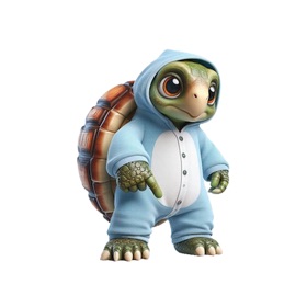 Onesie Tortoise Stickers
