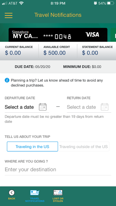 TVFCU Cards Screenshot
