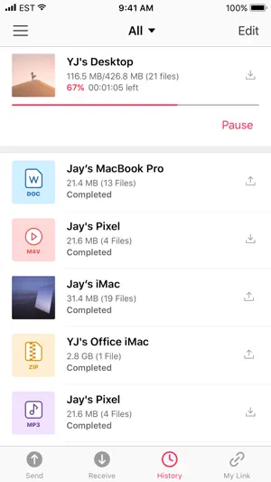 Send Anywhere - File Transfer screenshot 4