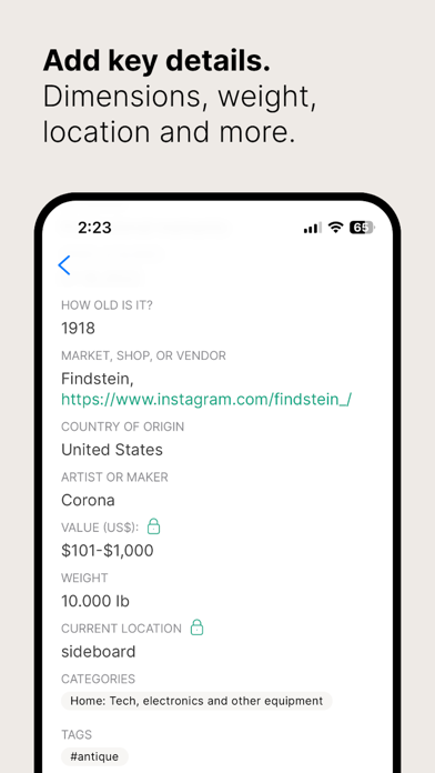 Artifcts Screenshot