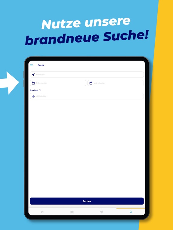 Urlaubstracker: Reisedeals iPad screenshot 4 - Travel app