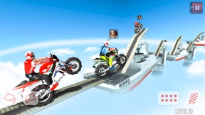 Dirtbike Roof Top Racing Game screenshot