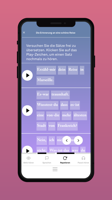 Birlingo Sprachkurse Screenshot
