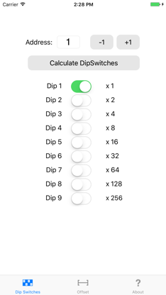 DipSwitch screenshot 1