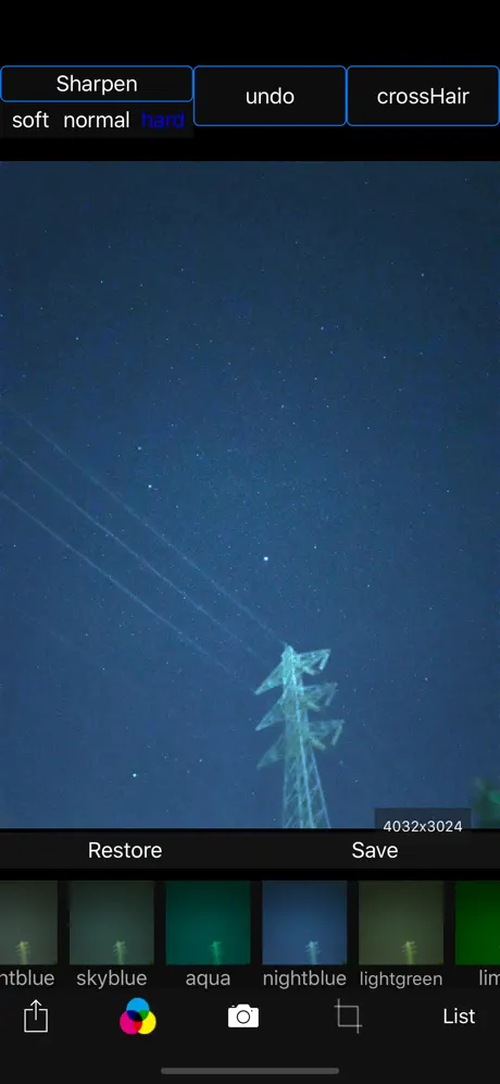 Starry sky Camera