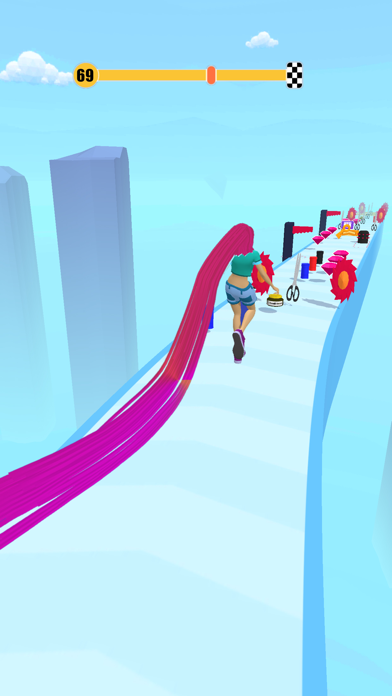 Screenshot #3 pour Simulateur Coupe de cheveux 3D