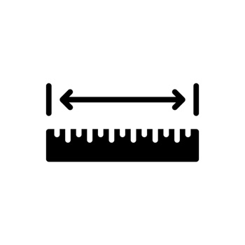 Ruler - CM, MM, Inches