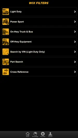 Wix Filters Mobile Catalog screenshot 1