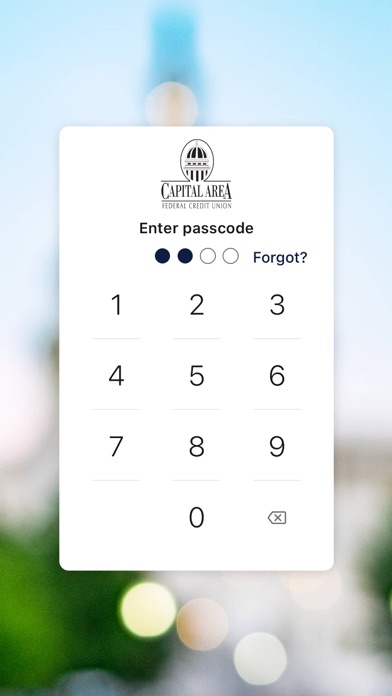 Capital Area FCU Screenshot