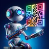 ADVANCED AI QR code generator icon