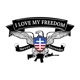 I Love My Freedom app icon - Shopping app for iPhone