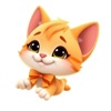 Purring Kitten Stickers icon