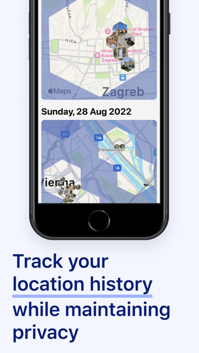 Been & Done Travel Journal Map Screenshot