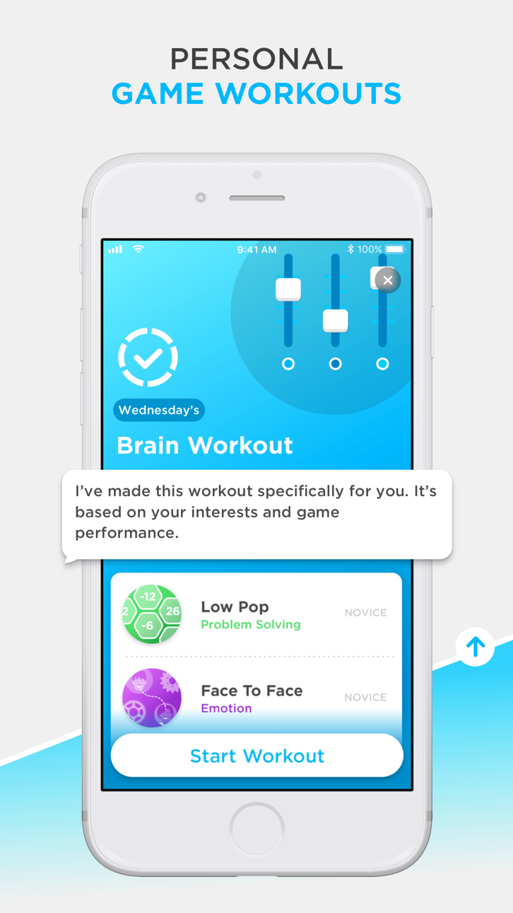 Peak - Brain Training Modded screenshot 8 - iOS app interface