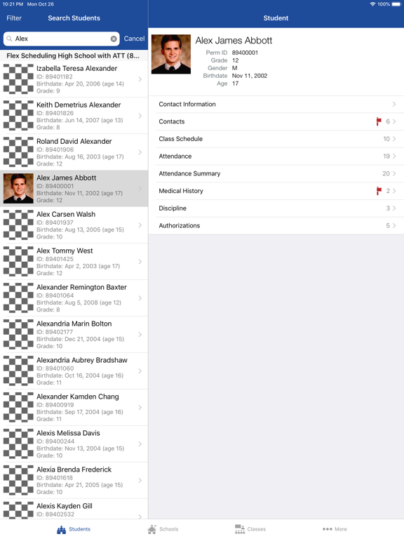 App screenshot