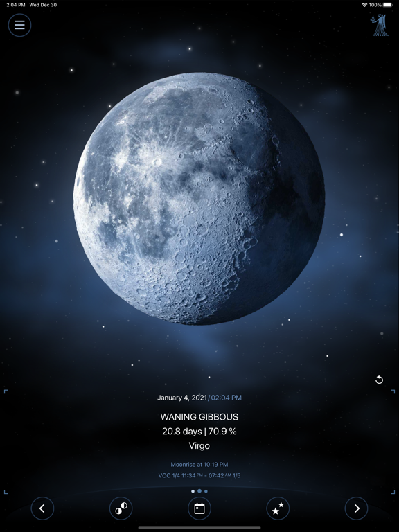 Screenshot #2 for Deluxe Moon Pro • App & Widget