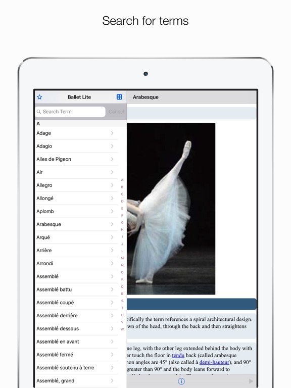 Screenshot #5 pour Ballet Index