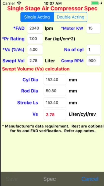 Compressor Capacity screenshot-6