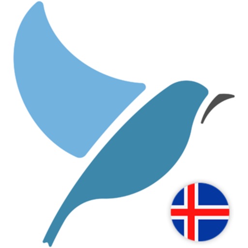Bluebird: Learn Icelandic icon