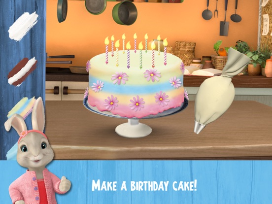 Peter Rabbit™ Birthday Party iPad screenshot 4 - Entertainment app
