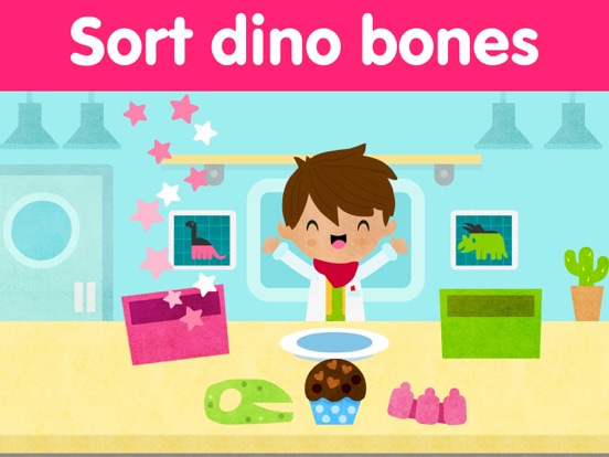 Dinosaur Puzzle Kid Dino Game iPad screenshot 8 - Education app