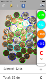 Photo Coin Counter (Photocoin) screenshot