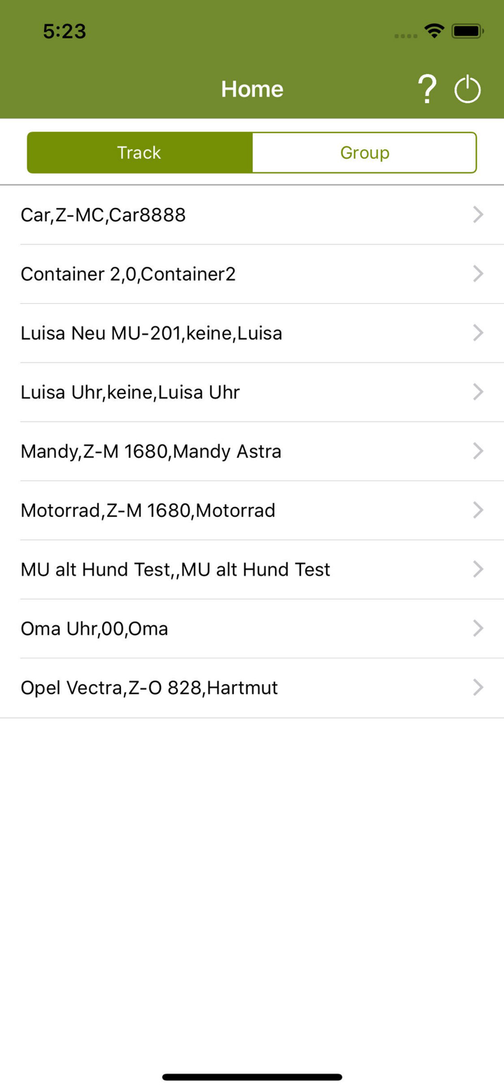onlineTracking by secdet® screenshot 2