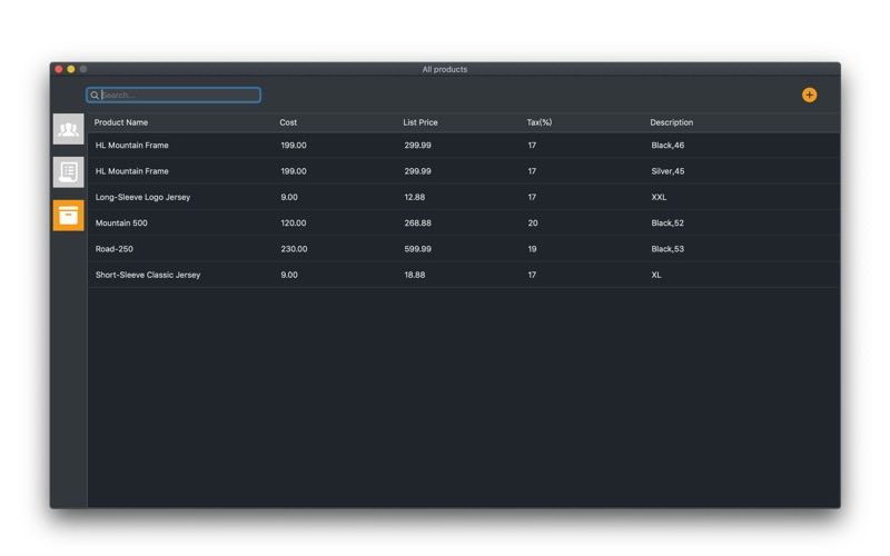 App screenshot
