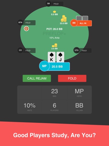 Preflop+ Poker GTO Nash Chartsのおすすめ画像2
