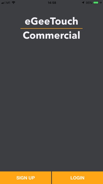 eGeeTouch Commercial App