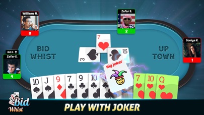 Bid Whist Card Game Screenshot