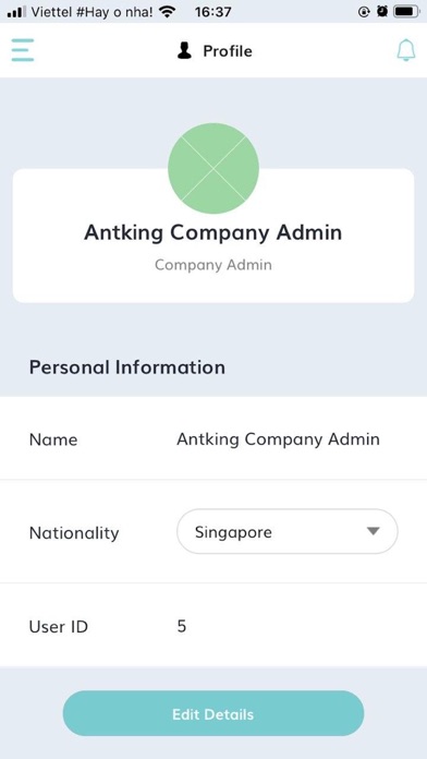 App screenshot