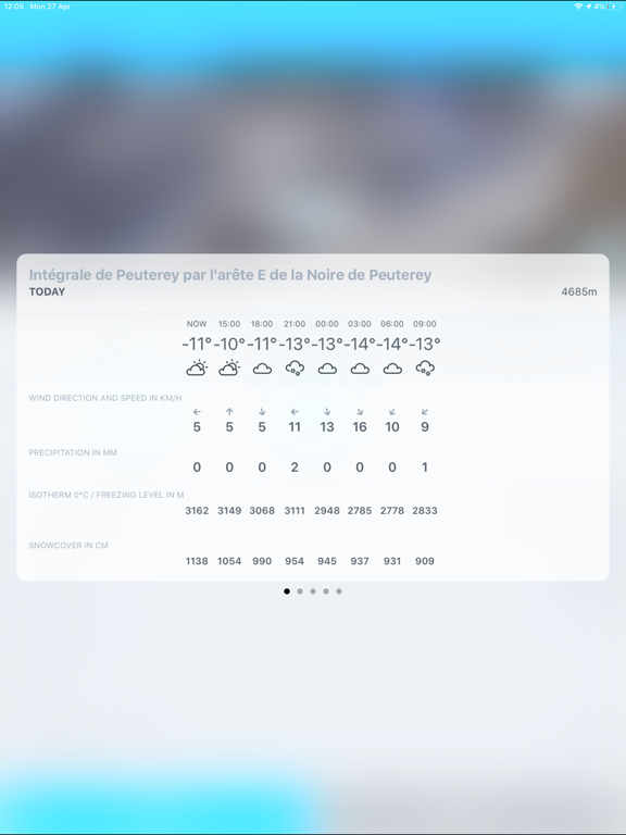 Whympr | Ski, Hike, Climb iPad screenshot 6 - Health & Fitness app