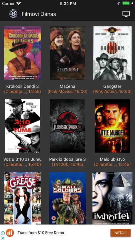 Filmovi Danas