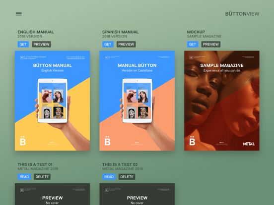 Bütton View iPad app afbeelding 7