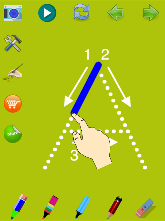 Screenshot #5 pour Trace Letters Wizard, Capital